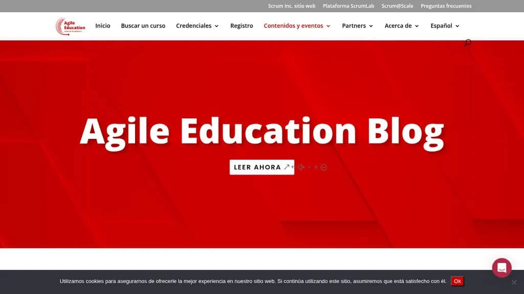 Vista previa de Agile Education Blog